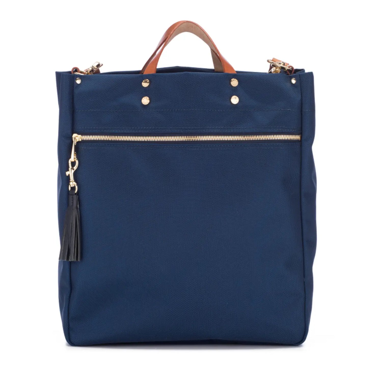 Parker Nylon Tote with Leather Accents