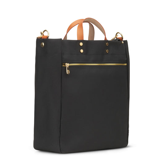 Parker Nylon Tote with Leather Accents